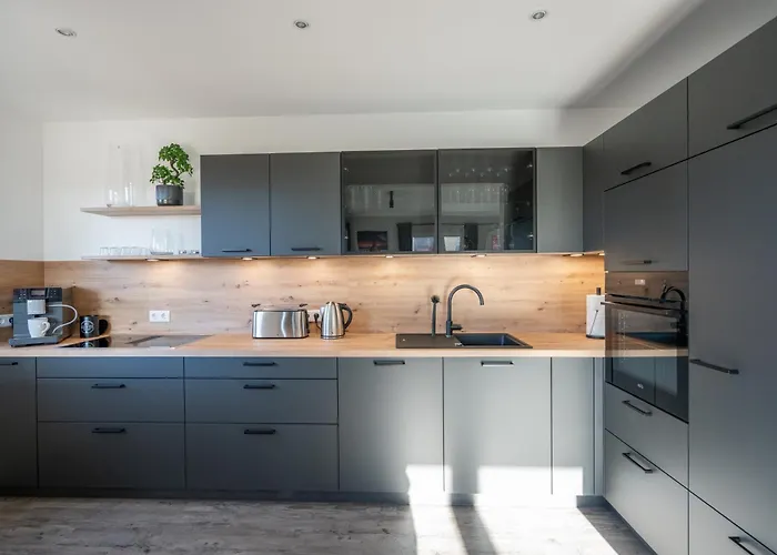 Supreme Dream Mit Terrasse Und Parkplatz - 110m² アパート